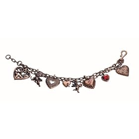 Buy Miss Sixty Romantic Collection Charm Bracelet by Miss Sixty