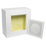 Atlas Sound Q428-SA Enclosure 8 Inch 1.5 Cubic ft. Capacity Complete Q Box Assembly with Grill
