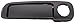Dorman 80439 Front Driver Side Exterior Door Handle Compatible with Select Ford / Mercury Models, Smooth Black