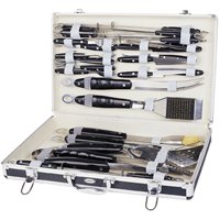 Barbecue Set in Aluminum Case 31-piece