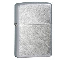Zippo Herringbone Sweep Design Lighter Brushed Chrome Finish Gift Box - Zippo 24648