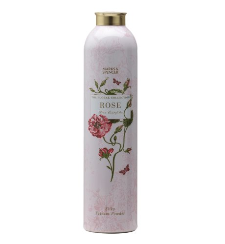 The Floral Collection Rose Talc