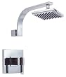 Danze Chrome Sirius 1 Handle Shower W/6" Head D500544