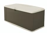 Rubbermaid Deck Box with Seat, 16 Cubic Feet (FG5E3900OLVSS) (Apr 21