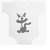 KITTEN-3 Baby Ultrasoft Onesie