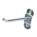 Triton Products 61323 Stainless Steel LocHook 3-Inch Single Rod 30-Degree Bend 1/4-Inch Dia, Pegboard Hook for Stainless Steel LocBoard, 3-Pack
