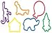Zany Bandz Circus 24 Pack Shaped Rubber Bands