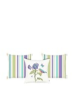 Apolena Set Funda De Cojín 3 Uds. (Blanco/Multicolor)