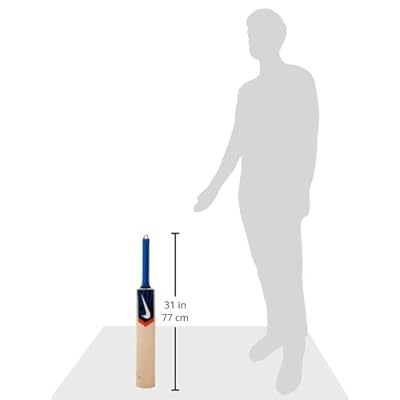 Nike KW G2 Kashmir Willow Cricket Bat, Junior Size 3