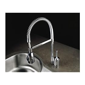Elkay LK7420NK Arezzo Pre-Rinse Kitchen Faucet, Brushed Nickel Finish