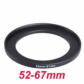 52-67 mm 52 to 67 Step up Ring Filter Adapter