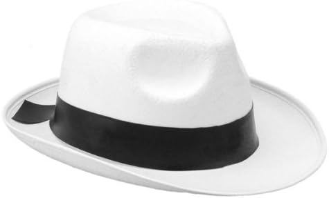 White Gangster Hat