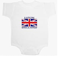 Luton Union Jack Baby Ultrasoft Onesie