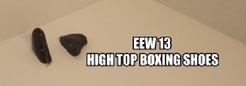 Dollhouse Miniature 1:12 Scale Boxing Shoes, High Top, Black