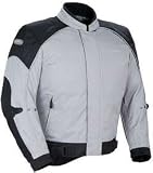 TOURMASTER/CORTECH FLEX 2 MOTORCYCLE JACKET SILVER/BLACK