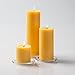 Richland® Yellow Pillar Candles Set of 3
