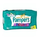 Pampers Baby Dry Diapers Sesame Street, Size 1 - 8 To 14 lbs( 4 To 6 Kgs), Jumbo Pack 45215 - 40 diapers / 4