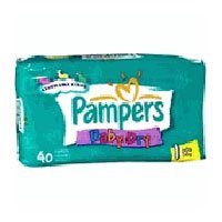 Pampers Baby Dry Diapers Sesame Street, Size 1 - 8 To 14 lbs( 4 To 6 Kgs), Jumbo Pack 45215 - 40 diapers / pack, 4 packs