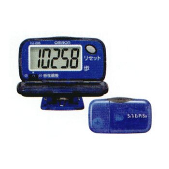 オムロン ヘルスカウンタ ステップス (オーシャンブルー) HJ-005-A 4975479424915