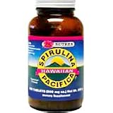 Organic Hawaiian Spirulina Pacifica 500mg - 400 tabs., (Nutrex)