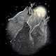 Order Wolf Harmony~howling Womens Scoop Neck T-Shirt Limited Time Only Order Wolf Harmony~howling Womens Scoop Neck T-Shirt Limited Time Only