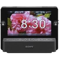 Sony ICFCL75iP Speaker Dock with Alarm Clock, Radio, and 7-Inch LCD for iPod/iPhone (Black)