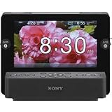 Sony Speaker Dock Clock Radio with 7-Inch LCD for iPod / iPhone (Black)