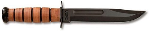 KA-BAR Full Size US Marine Corp Fighting Knife, Straight