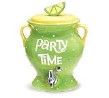 Party Time Beverage/Drink Dispenser Jug Great For Summertime Parties And Barbecues