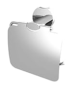 Bisk Portarollos Baño Lune Bf cromo