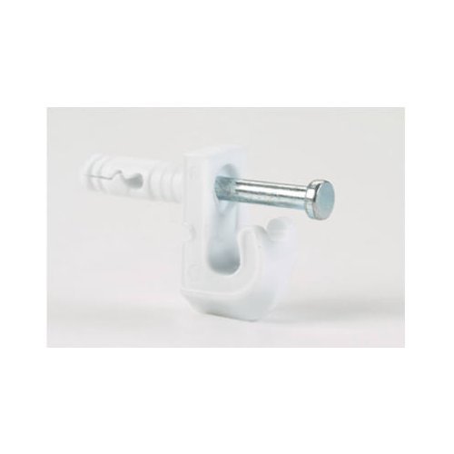 ClosetMaid Wall Clips, White, 48-Pack #1770