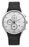 Skagen Black & Silver Steel Men's watch #329XLSLC