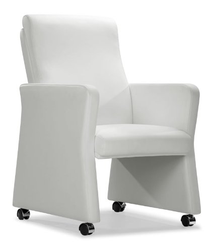 Zuo Modern Burl Conference Chair White Zuo Modern Burl Conference Chair White