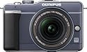 Olympus PEN E-PL1 12.3MP Live MOS Micro Four Thirds Interchangeable Lens Digital Camera with 14-42mm f/3.5-5.6 Zuiko Digital Zoom Lens (Slate Blue)
