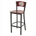 Wooden Mahogany Barstool