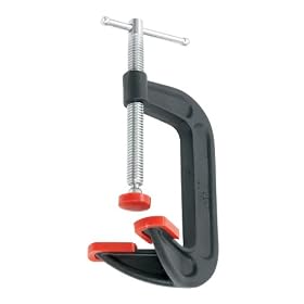 Click here to buy Bessey DHCC-4 4_Inch Double Headed C-Clamp by Bessey.