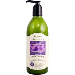 Avalon - Organics - Lotion Hand & Body Lavender 12 OZ