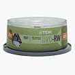 TDK DVD-RW 4x 4.7GB (25-Pack Spindle )