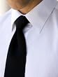 Tuxedo Shirt Microfiber Tone on Tone White