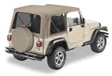 Bestop Replace A Top -51180-33- Color: Dark Tan/ No Door Skins / Tinted Windows / Fits: 97-02 Jeep Wrangler TJ