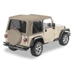 Bestop Replace-A-Top Dark Tan 1997-2002 Jeep Wrangler TJ # 51180-33