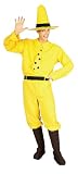 Man in the Yellow Hat Costume - Adult Std.