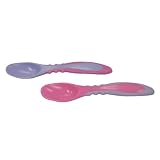 Tommee Tippee 8 Feeding Spoons Pink & Purple