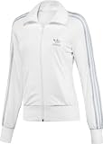 Adidas Damen Trainingsjacke Firebird, running white/metallic silver, 34