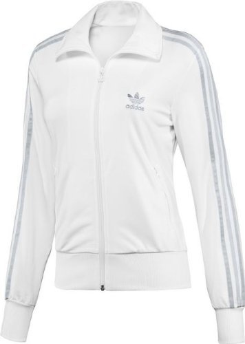Adidas Damen Tracktop Firebird, running white/metallic silver, 42, E16494 Preisvergleich