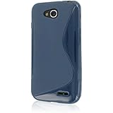 LG Optimus L90 Case, MPERO FLEX S Series Protective Case for LG Optimus L90 - Navy Blue
