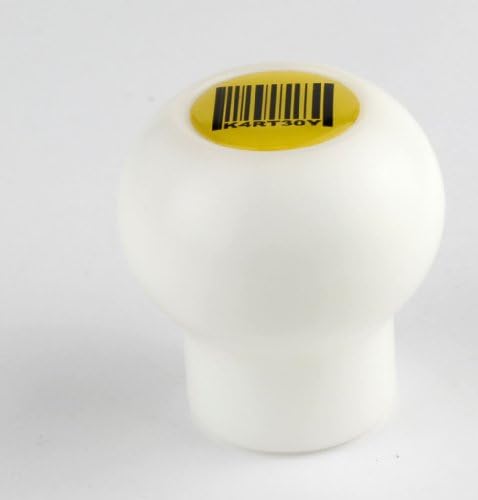 Kartboy KB-015-WD-6Spd Knuckle Ball White Delrin 6 Spd