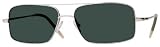Oliver Peoples ARIC Sunglasses Color SILVER/PLATINUM-POLAR