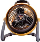 Vornado CR1-0089-16 Heavy-Duty Shop Fan, Yellow and Grey