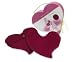 Loving Hugs Heart Pillow